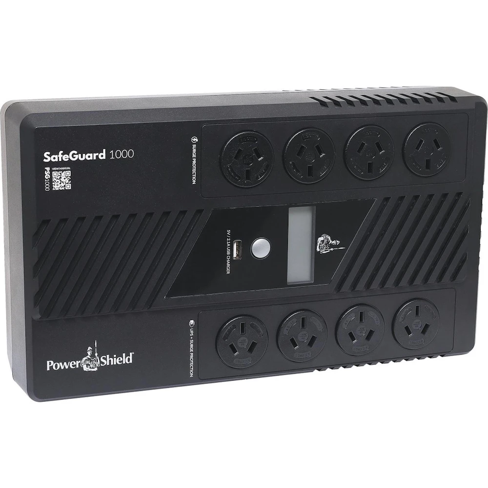 PowerShield SafeGuard 1KVA - LCD AVR Line Interactive UPS 