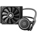 A product image of ID-COOLING FrostFlow X 120 White LED AIO CPU Liquid Cooler