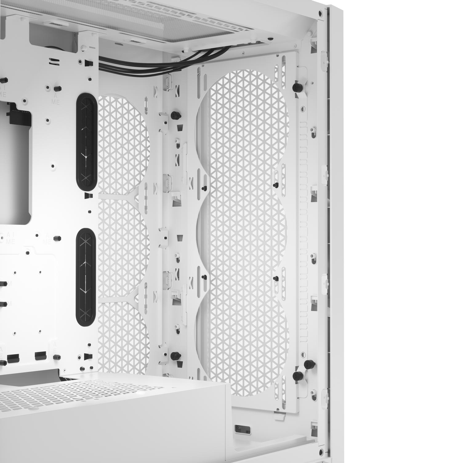 A large main feature product image of Corsair 5000D Core Airflow - Mid Tower Case (White)
