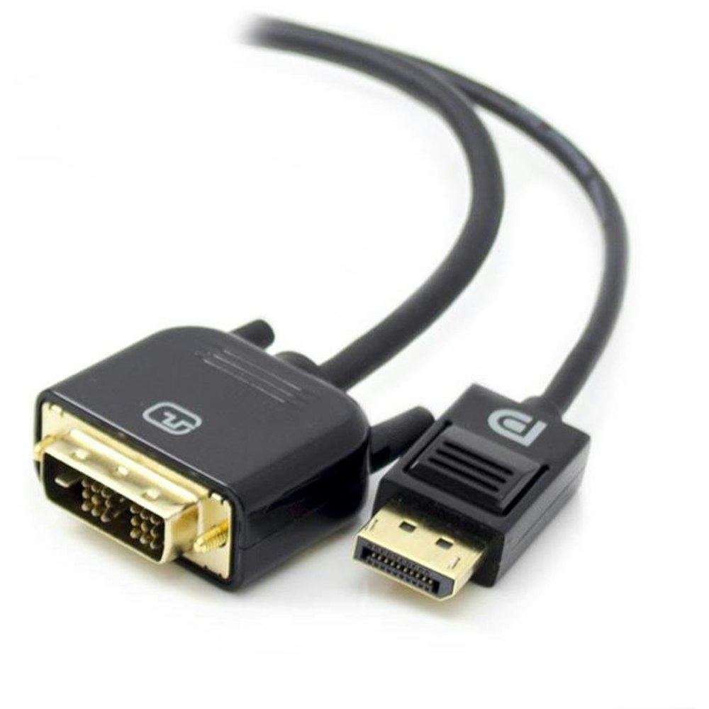 A large main feature product image of ALOGIC SmartConnect DisplayPort to DVI-D 1m Cable