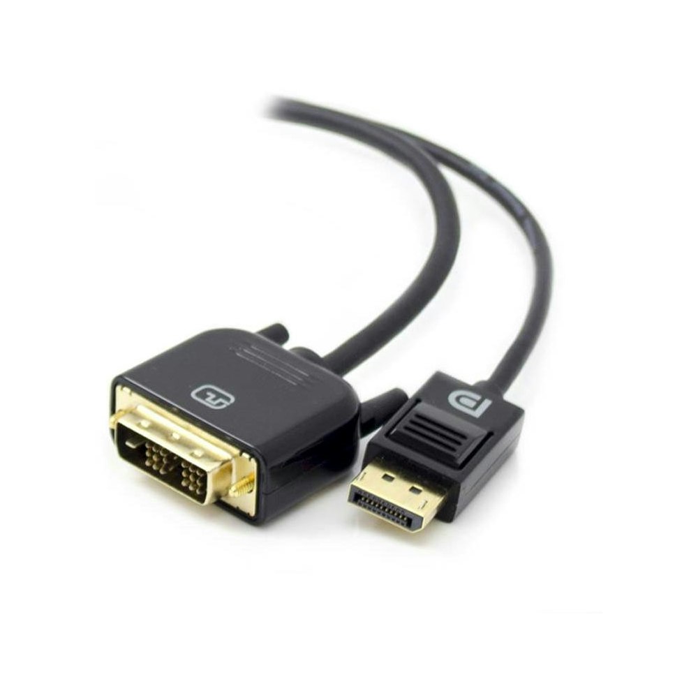A large main feature product image of ALOGIC SmartConnect DisplayPort to DVI-D 1m Cable