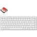 A product image of Keychron K3 Pro RGB QMK/VIA Wireless Custom Mechanical Keyboard - White (Red Switch)