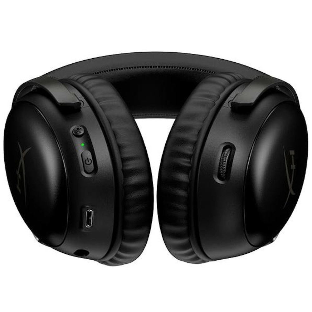 A large main feature product image of HyperX Cloud III - Wireless Gaming Headset (Black)