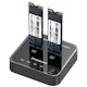 A small tile product image of Simplecom SD550 USB 3.2 Gen 2 to Dual Bay NVMe M.2 SSD Docking Station