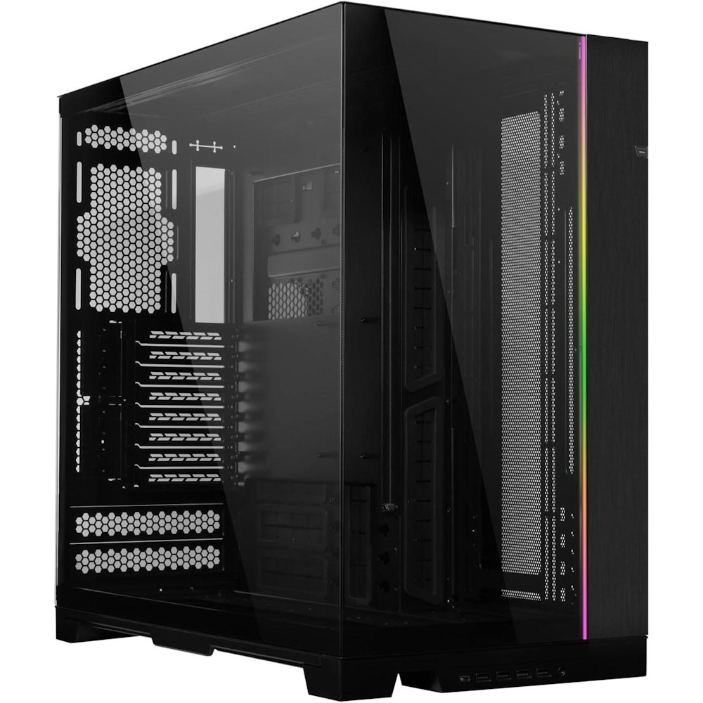 A large main feature product image of Lian Li O11 Dynamic EVO XL - Full Tower Case (Black)