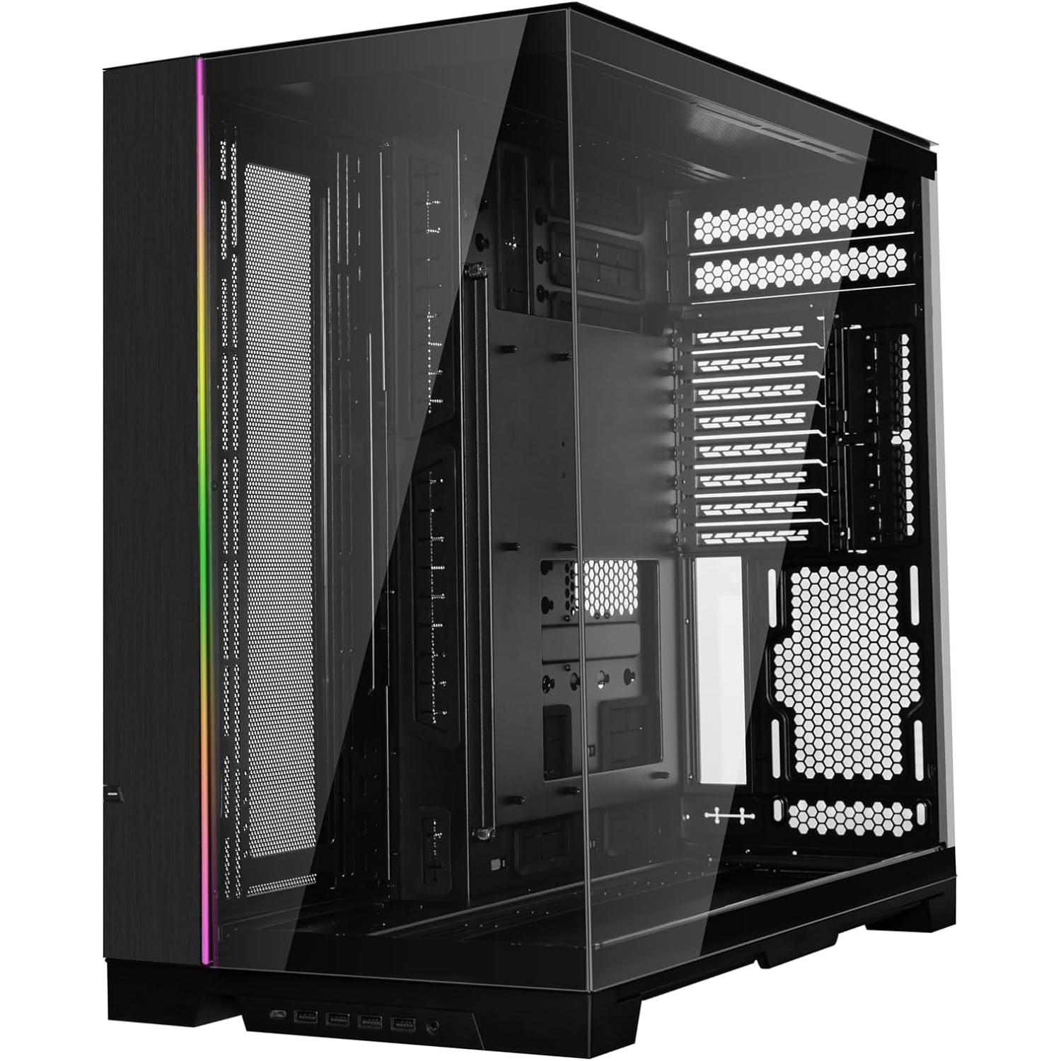 A large main feature product image of Lian Li O11 Dynamic EVO XL - Full Tower Case (Black)