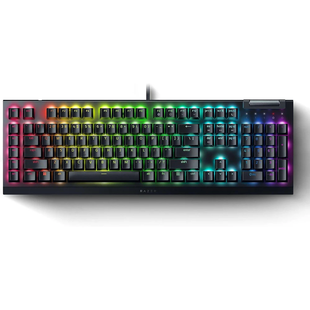 Razer BlackWidow V4 X - Mechanical Gaming Keyboard (Green Switch)