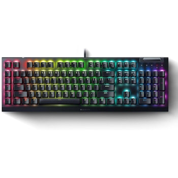 Product image of Razer BlackWidow V4 X - Mechanical Gaming Keyboard (Green Switch) - Click for product page of Razer BlackWidow V4 X - Mechanical Gaming Keyboard (Green Switch)