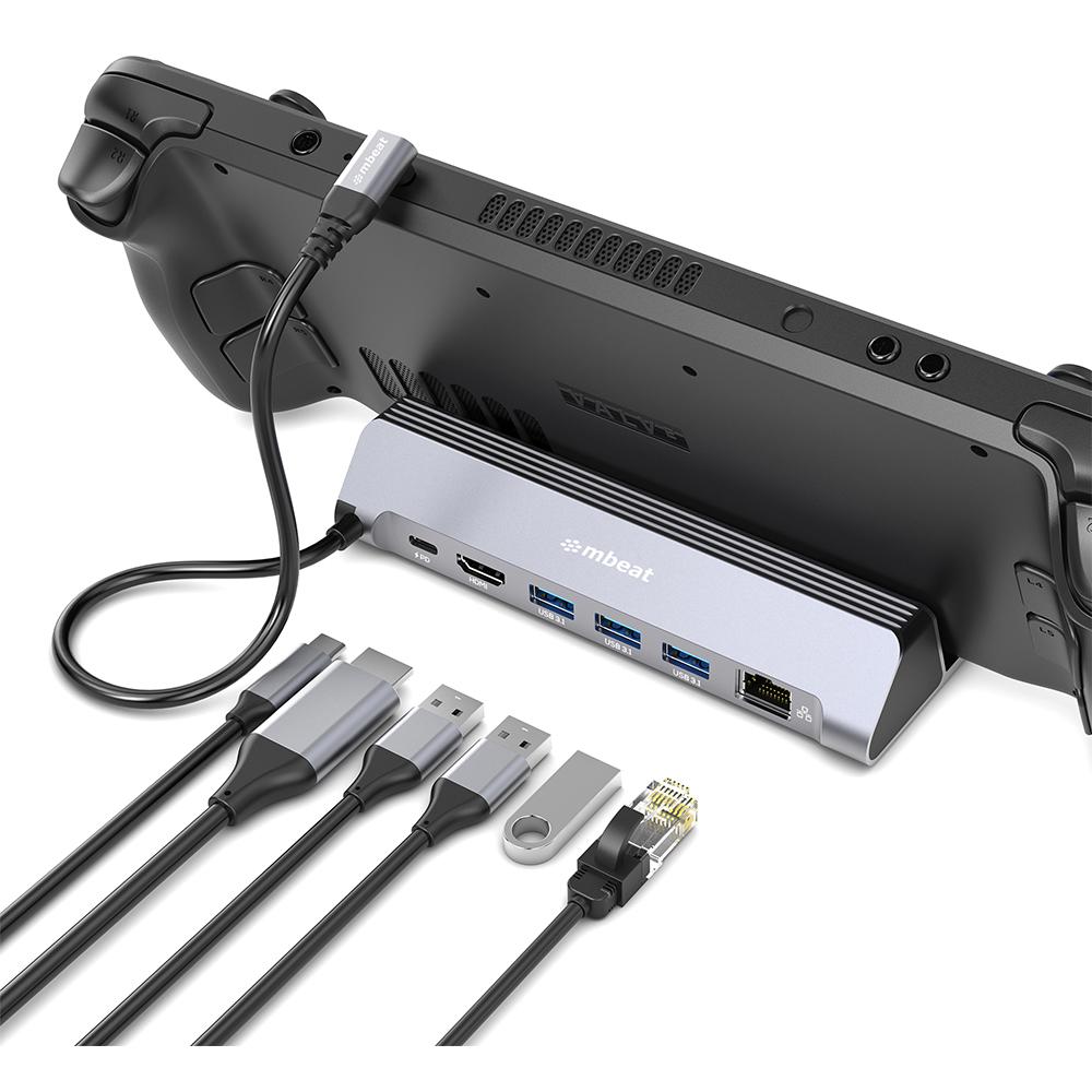 A large main feature product image of mbeat USB Type-C Gaming Dock For Steam Deck & Asus ROG Ally