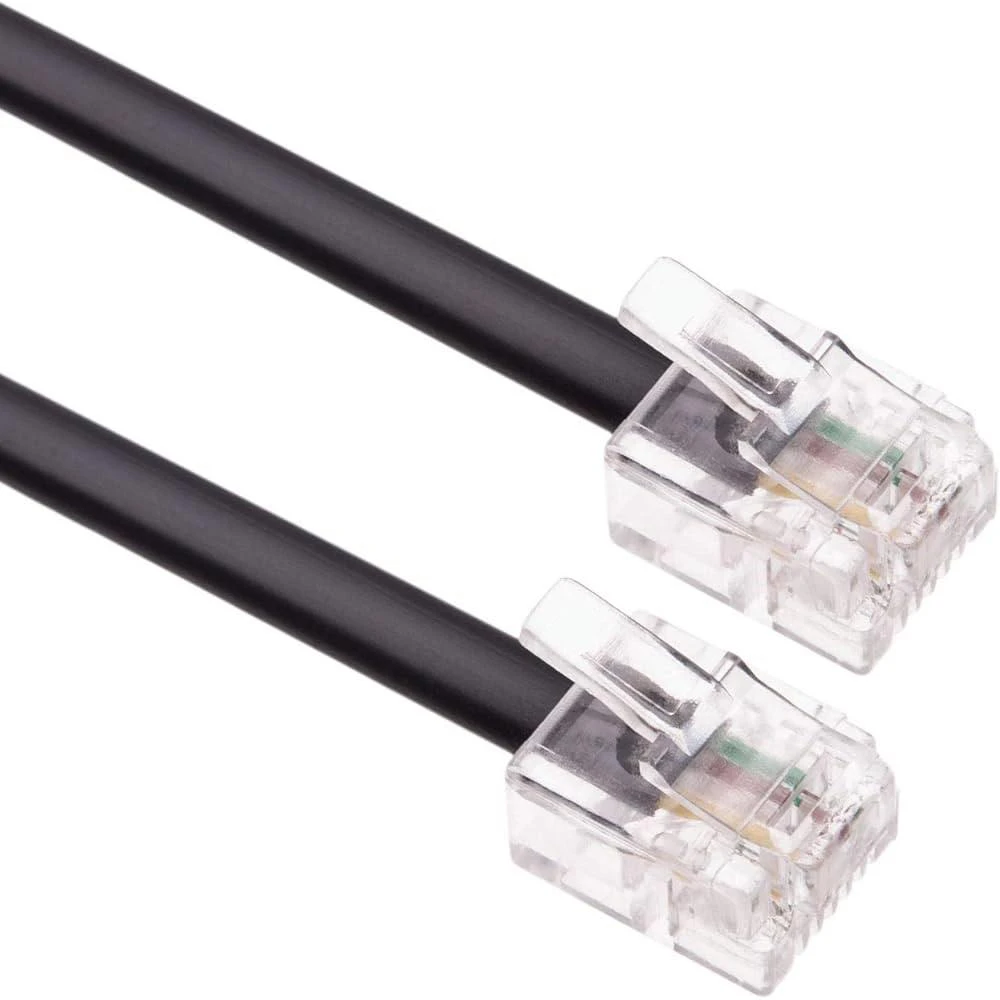 Astrotek Telephone 2m extension cable RJ11