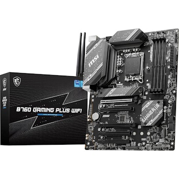 Product image of MSI MAG B760 Gaming Plus WiFI LGA 1700 ATX Desktop Motherboard - Click for product page of MSI MAG B760 Gaming Plus WiFI LGA 1700 ATX Desktop Motherboard