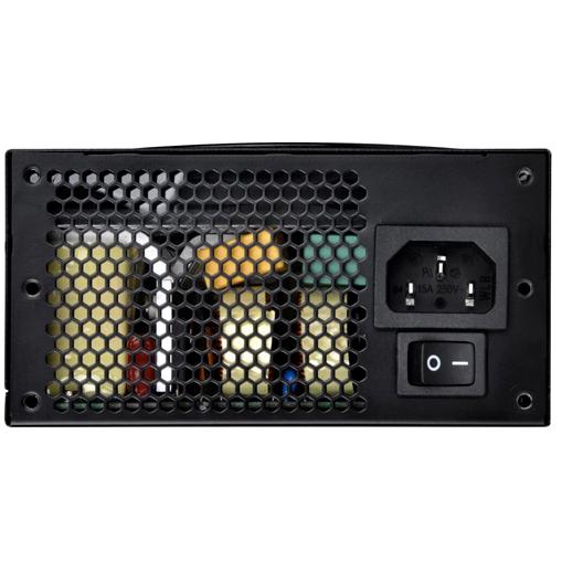 A large main feature product image of Silverstone SX 800W Titanium SFX-L Modular PSU