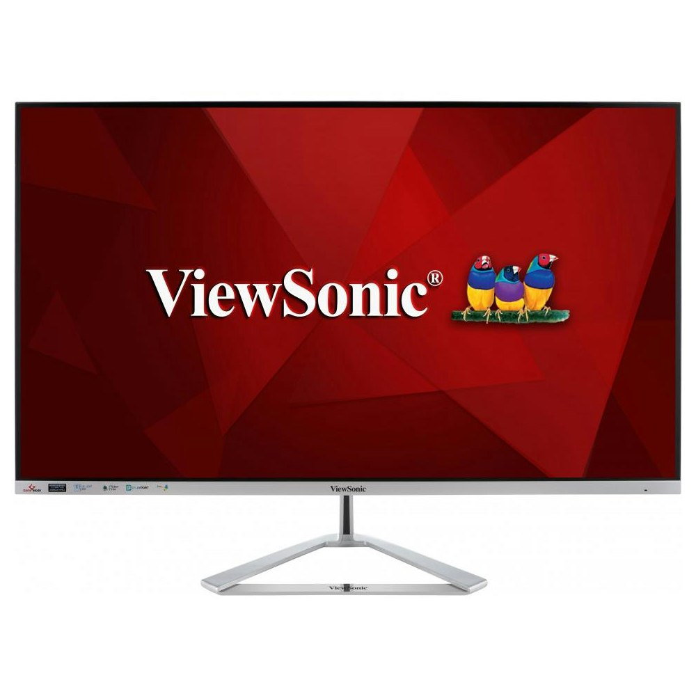 A large main feature product image of Viewsonic VX3276-2K-MHD-2 32” QHD 75Hz IPS Monitor