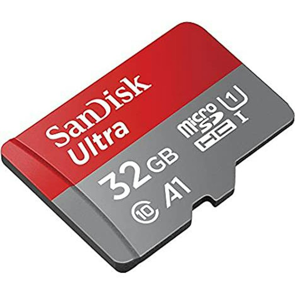 A large main feature product image of SanDisk Ultra microSD 32GB