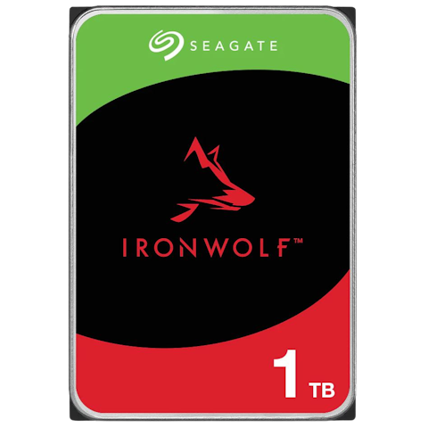 Seagate IronWolf 3.5" NAS HDD - 1TB 256MB