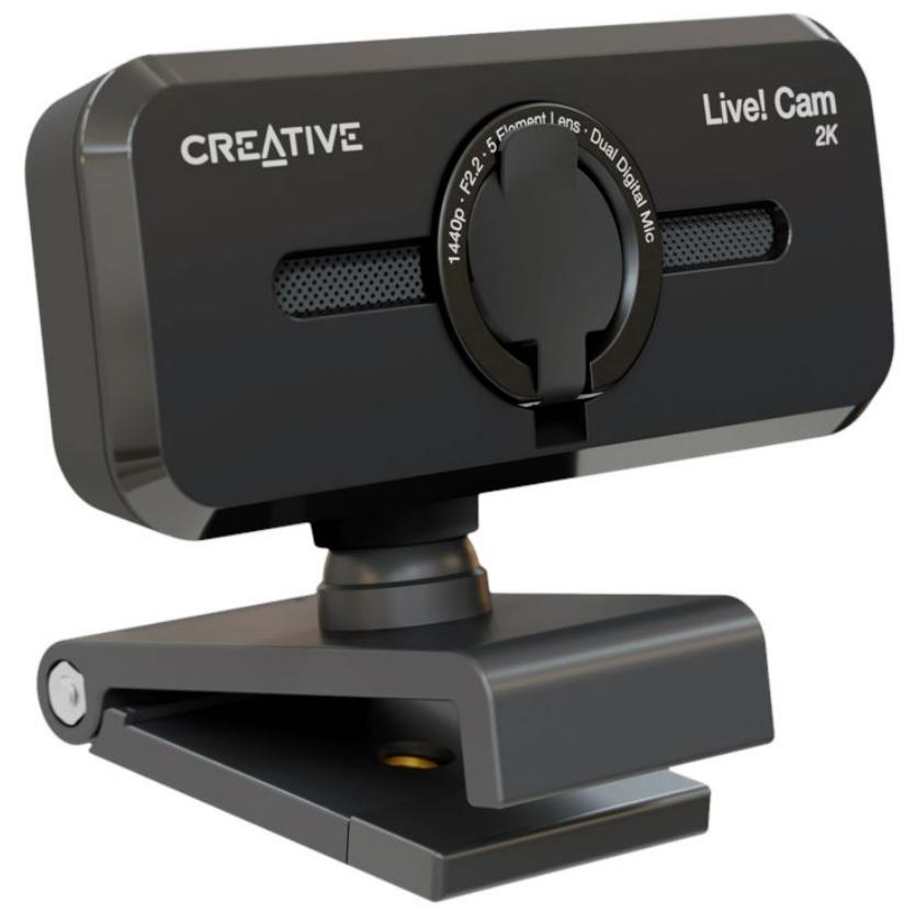 A large main feature product image of Creative Live! Cam Sync V3 2K 1440p QHD Webcam