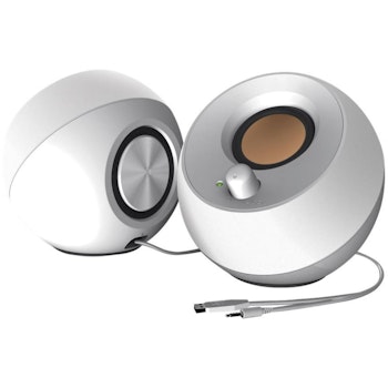 Product image of Creative Pebble 2.0 Speaker USB - White - Click for product page of Creative Pebble 2.0 Speaker USB - White
