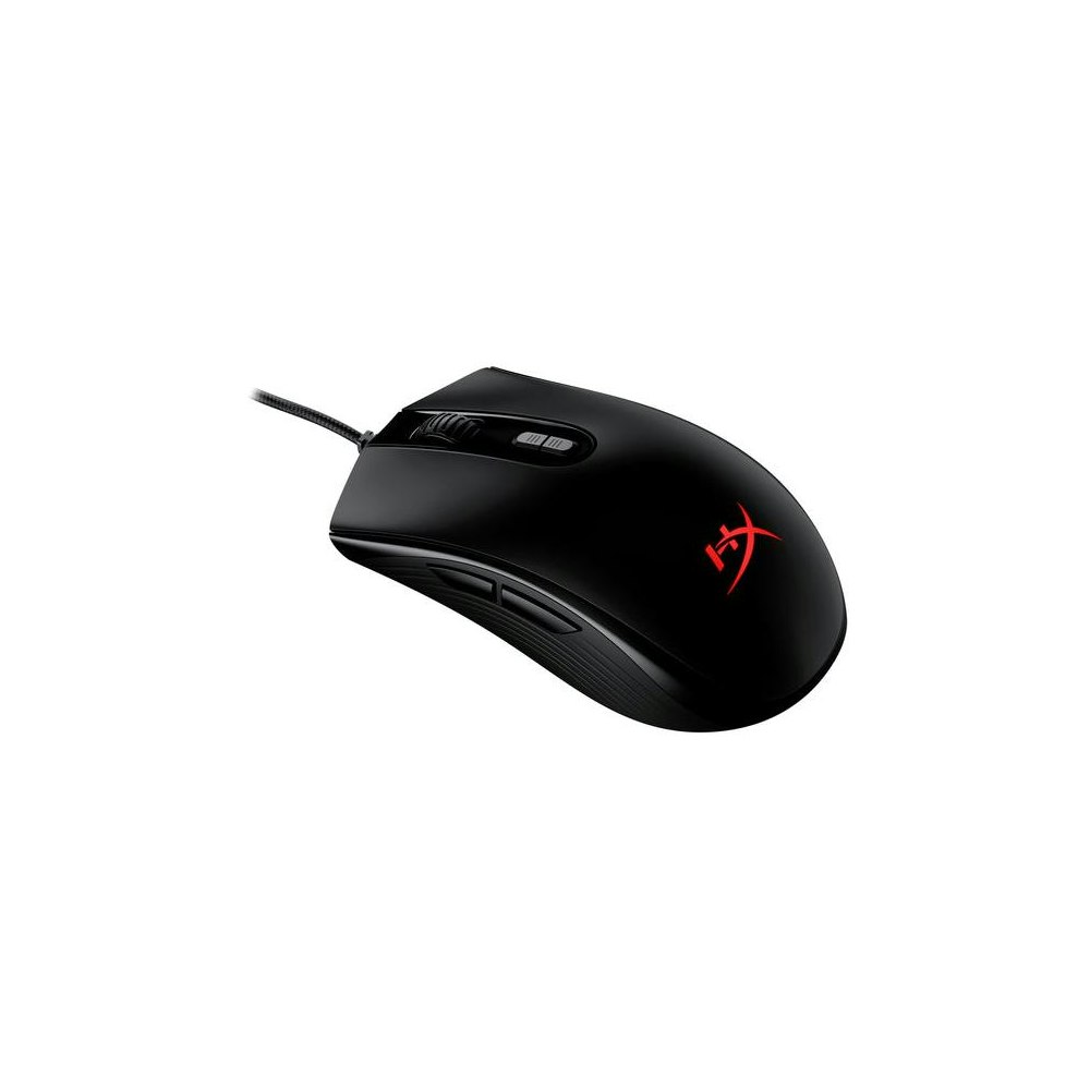A large main feature product image of HyperX Pulsefire Core - Wired Gaming Mouse (Black)