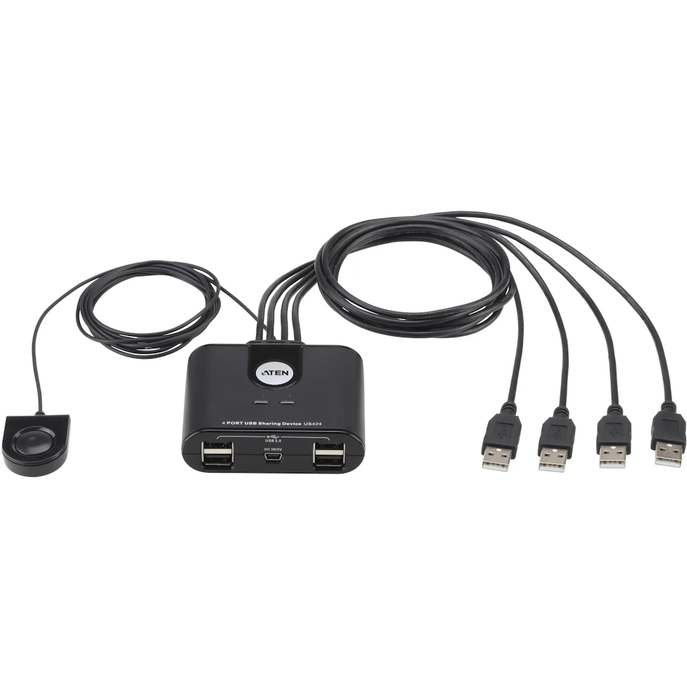 ATEN 4 Port USB 2.0 Peripheral Switch
