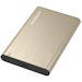 A product image of Simplecom SE221 Aluminium 2.5" SATA HDD/SSD USB3.1 Enclosure - Gold