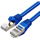 A small tile product image of Cruxtec Cat7 1m 10GbE SF/FTP Triple Shielding Network Cable Blue