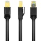 A small tile product image of Cruxtec CAT8 0.3m 40GbE S/STP Triple Shielding Ethernet Cable Black