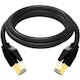 A small tile product image of Cruxtec CAT8 2m 40GbE SF/FTP Triple Shielding Ethernet Cable Black