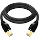 A small tile product image of Cruxtec CAT8 3m 40GbE S/STP Triple Shielding Ethernet Cable Black