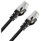 A small tile product image of Cruxtec CAT7 0.3m 10GbE SF/FTP Triple Shielding Network Cable Black