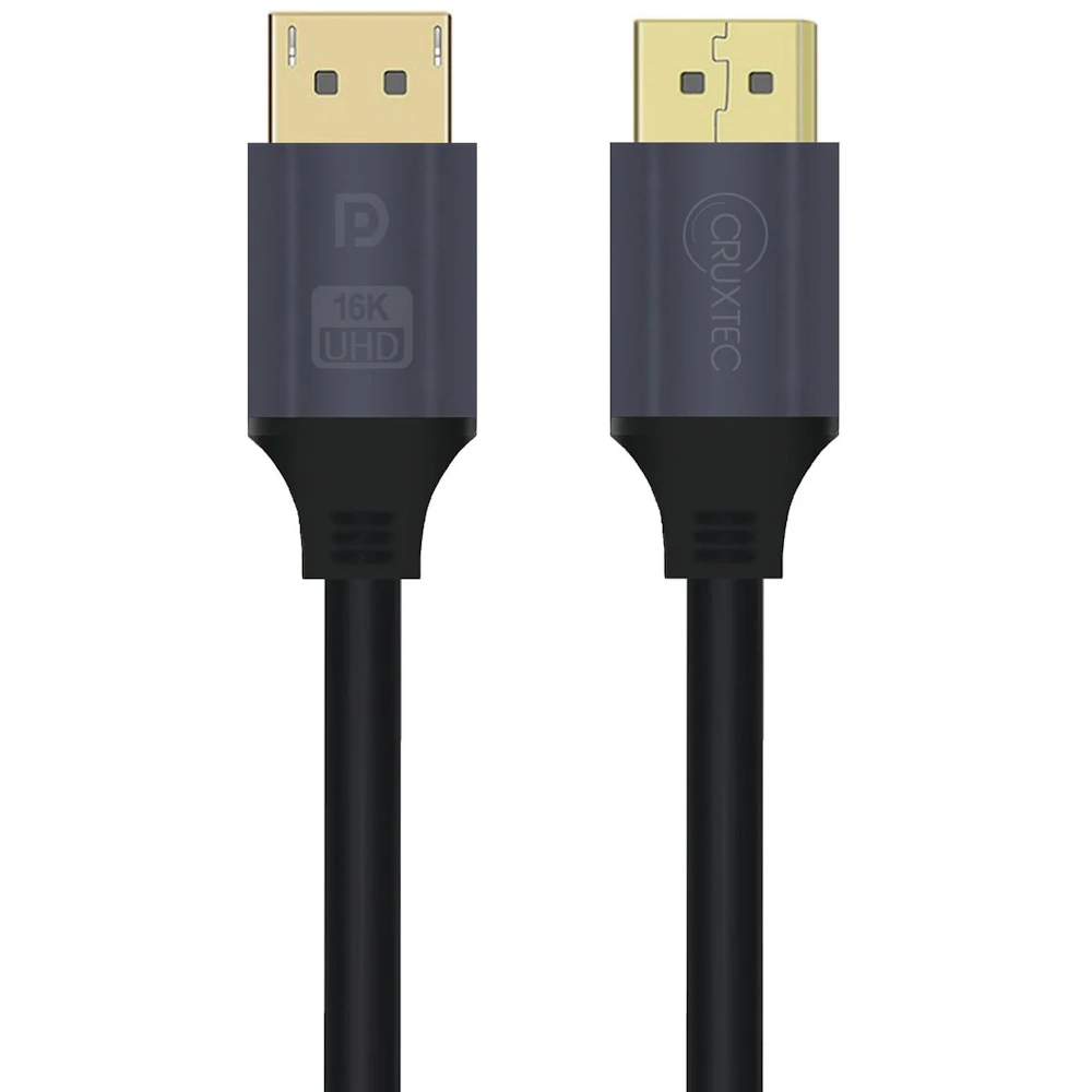 Cruxtec 16K DisplayPort Cable V 2.1 - 2m