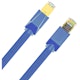 A small tile product image of Cruxtec CAT8 10m 40GbE S/STP Triple Shielding Ethernet Cable Blue