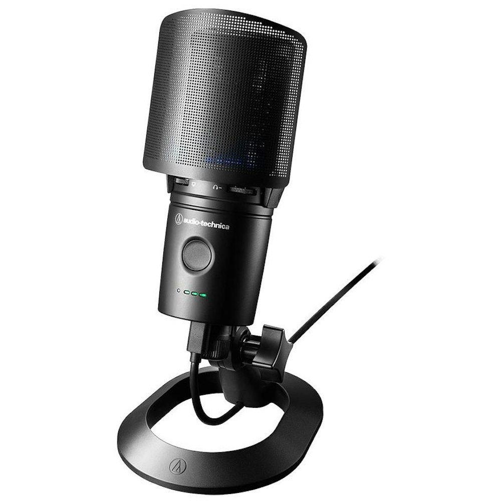 A large main feature product image of Audio-Technica AT2020USB-XP Cardioid Condenser USB Microphone