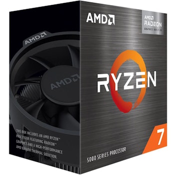 Product image of AMD Ryzen 7 5700G 8 Core 16 Thread Up To 4.6Ghz AM4 APU Retail Box - With Wraith Stealth Cooler - Click for product page of AMD Ryzen 7 5700G 8 Core 16 Thread Up To 4.6Ghz AM4 APU Retail Box - With Wraith Stealth Cooler