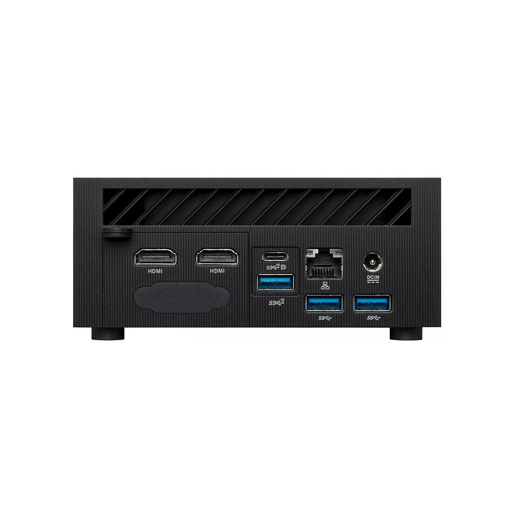 A large main feature product image of ASUS PN52 Ryzen 5 5600H Barebones Mini PC