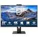 A product image of Philips 329P1H 31.5" UHD 60Hz IPS Webcam Monitor