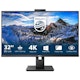 A small tile product image of Philips 329P1H - 31.5" UHD 60Hz IPS Webcam Monitor