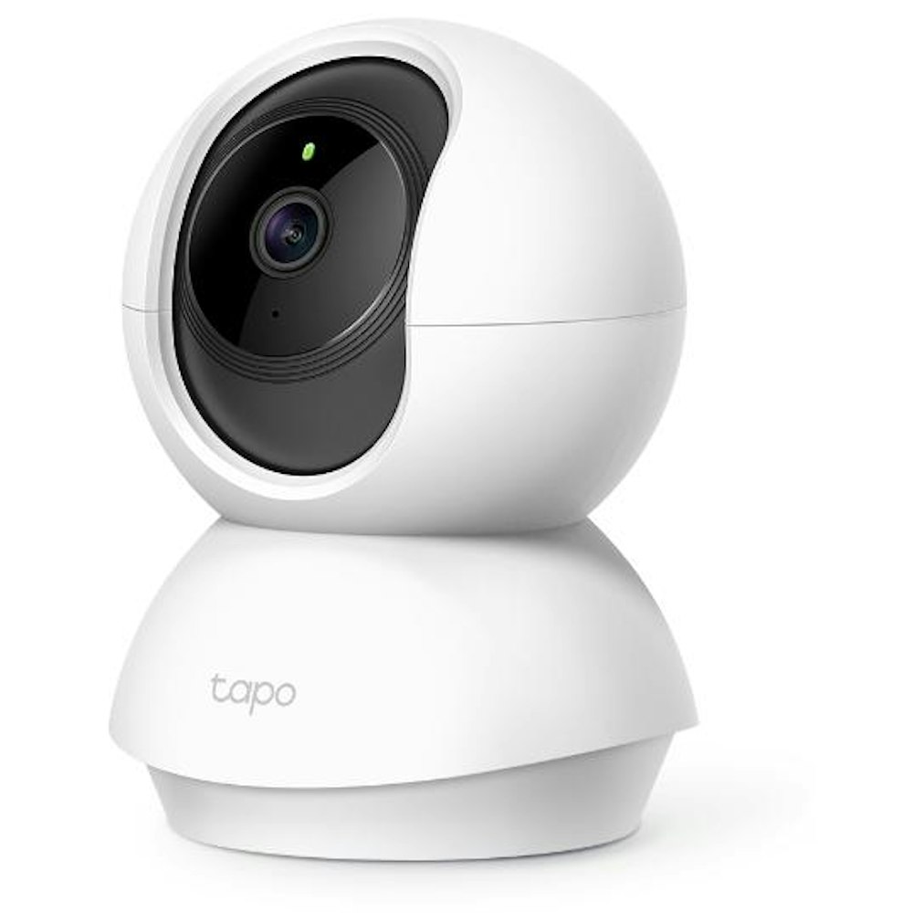 A large main feature product image of TP-Link Tapo TC70 - Pan/Tilt Home Security Wi-Fi Camera