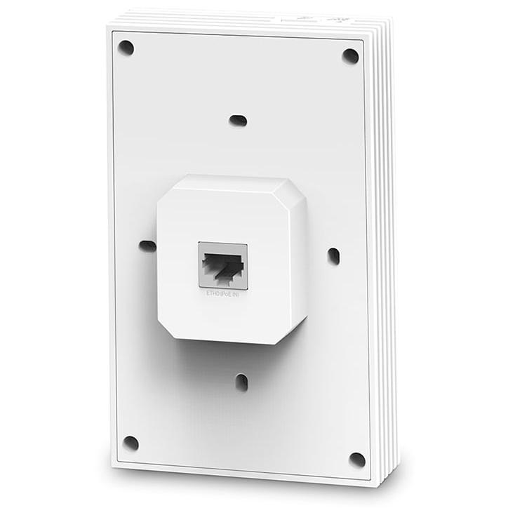 A large main feature product image of TP-Link Omada EAP655-Wall - AX3000 Dual-Band Wi-Fi 6 Access Point