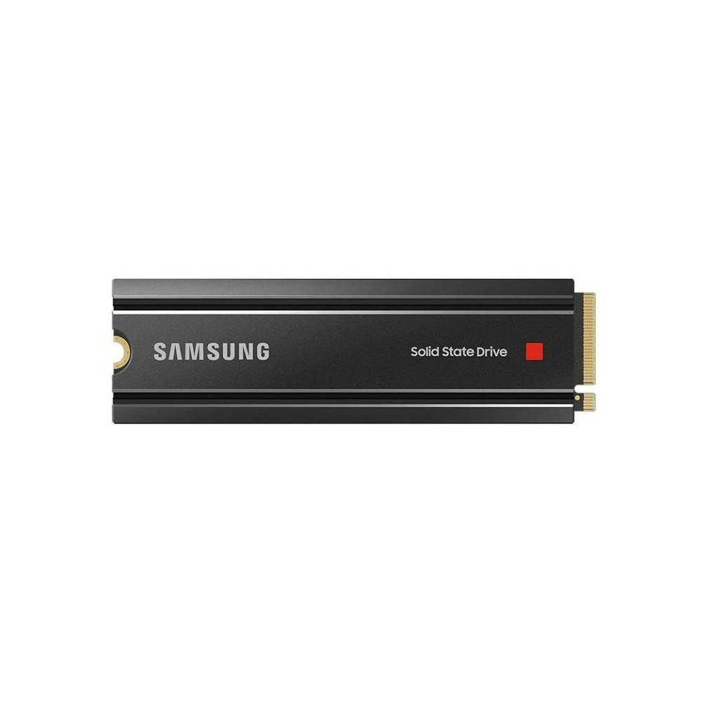 A large main feature product image of Samsung 980 Pro w/Heatsink PCIe Gen4 NVMe M.2 SSD - 2TB