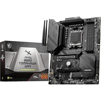 Product image of MSI MAG B650 Tomahawk WiFi AM5 ATX Desktop Motherboard - Click for product page of MSI MAG B650 Tomahawk WiFi AM5 ATX Desktop Motherboard