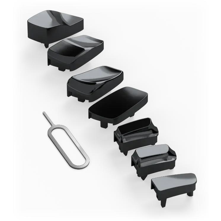 A large main feature product image of Glorious Model I 2 Wireless Replacement Button Kit - Black