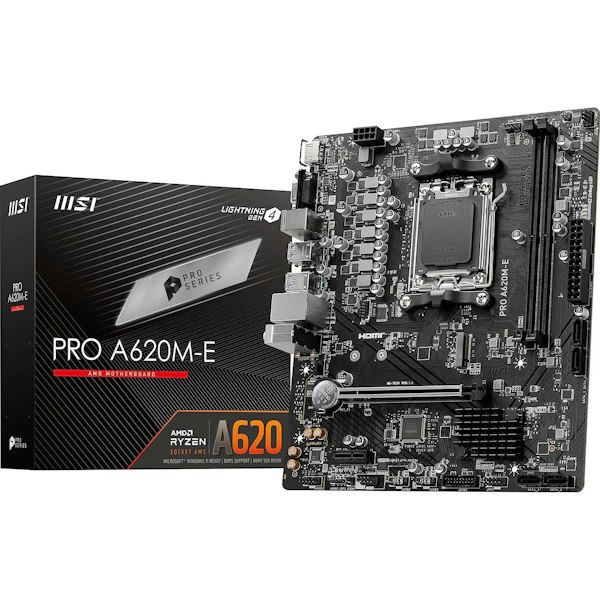 MSI PRO A620M-E AM5 mATX Desktop Motherboard