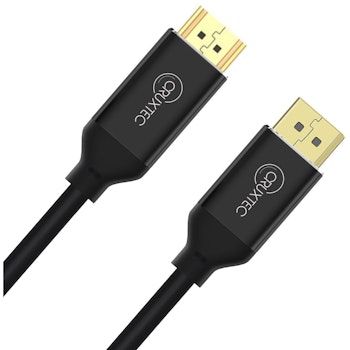 Product image of Cruxtec Displayport to HDMI 2.1 Cable - 2m - Click for product page of Cruxtec Displayport to HDMI 2.1 Cable - 2m