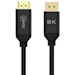 A product image of Cruxtec Displayport to HDMI 2.1 Cable - 2m