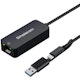 A small tile product image of Simplecom NU405 SuperSpeed USB-C and USB-A to 2.5G Ethernet Network Adapter