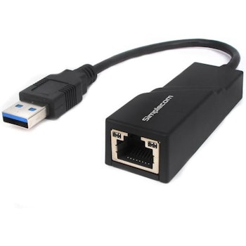 Product image of Simplecom NU301 USB 3.0 to RJ45 Gigabit Ethernet Network Adapter - Click for product page of Simplecom NU301 USB 3.0 to RJ45 Gigabit Ethernet Network Adapter