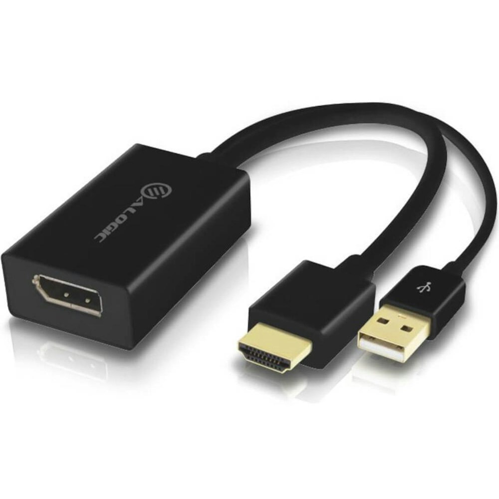 A large main feature product image of ALOGIC Elements HDMI to Displayport Adapter Converter