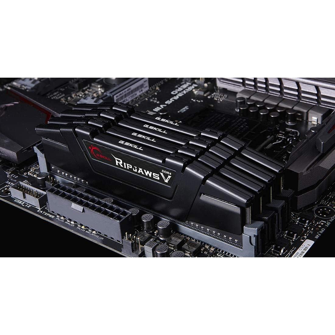 A large main feature product image of G.Skill Ripjaws V 128GB Kit (4x32GB) DDR4-3600 C18