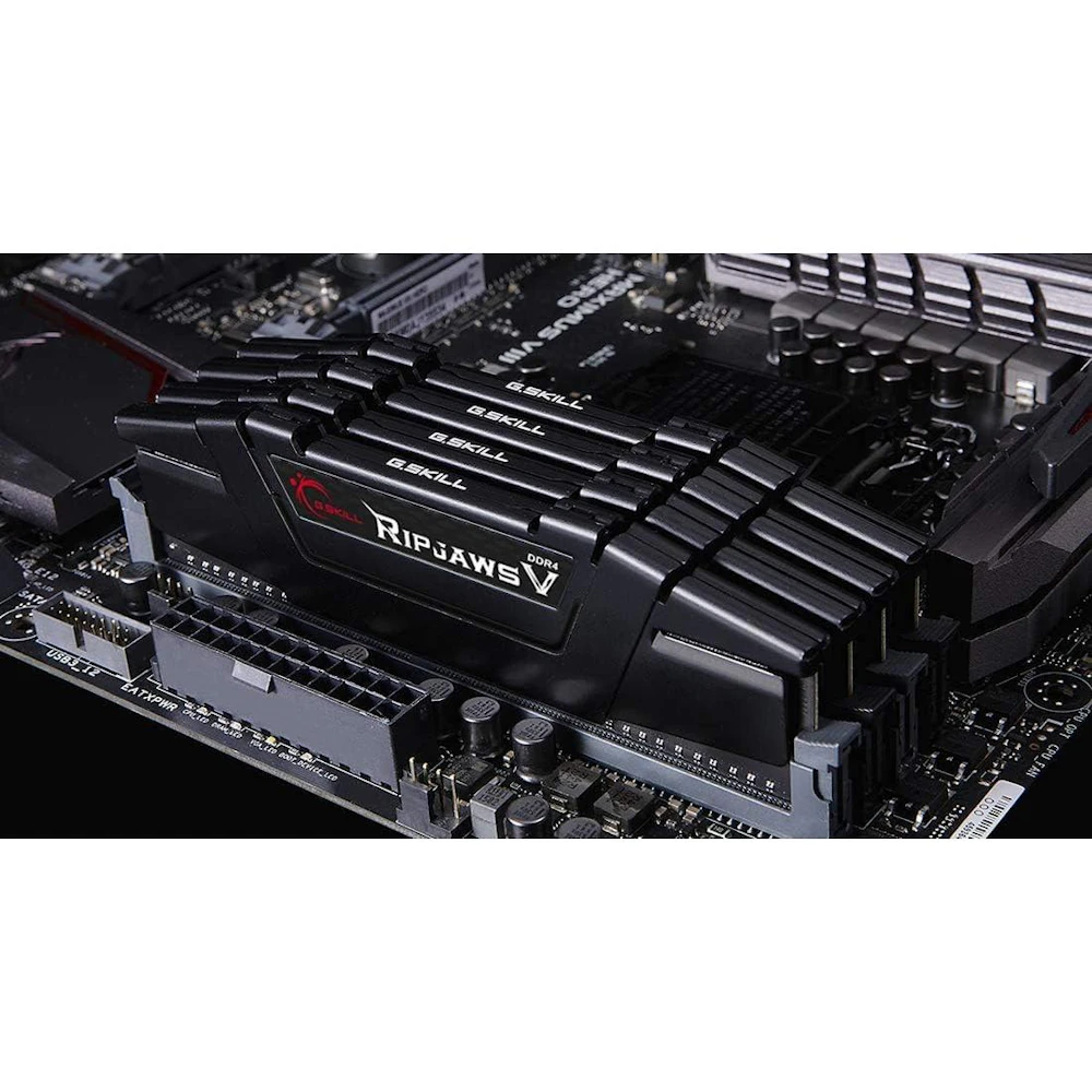 A large main feature product image of G.Skill Ripjaws V 128GB Kit (4x32GB) DDR4-3600 C18