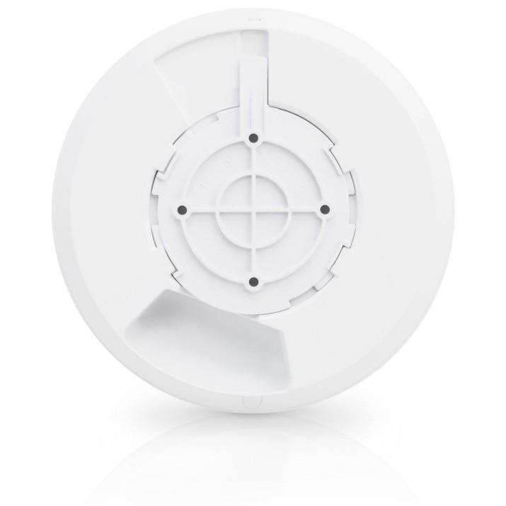 A large main feature product image of Ubiquiti UniFi U6 Long-Range Ceiling-Mounted Wi-Fi 6 Wireless Access Point